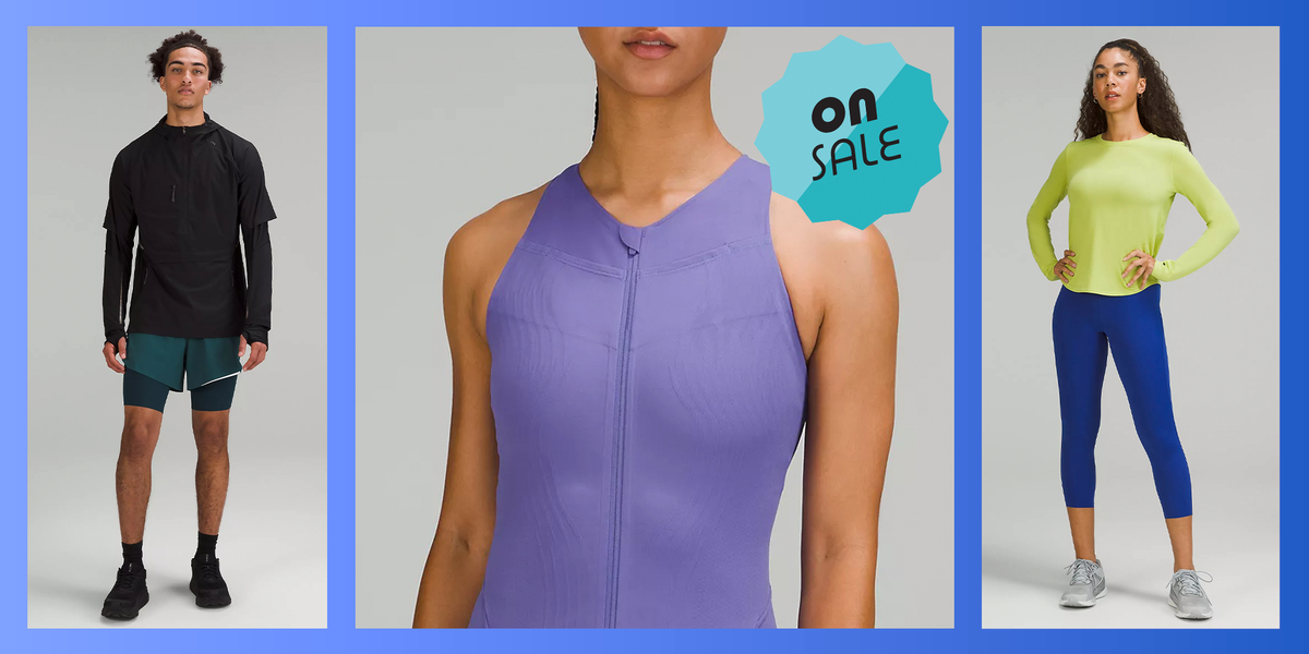 lululemon mens shorts, senseknit running one piece, cropped leggings and long sleeve shirt, on sale lululemon mens shorts, senseknit running one piece, cropped leggings and long sleeve shirt, on sale